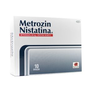 METROZIN NISTATINA OVULOS