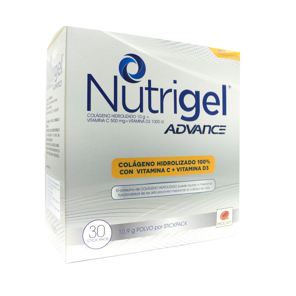 NUTRIGEL ADVANCE SOBRES MANDARINA