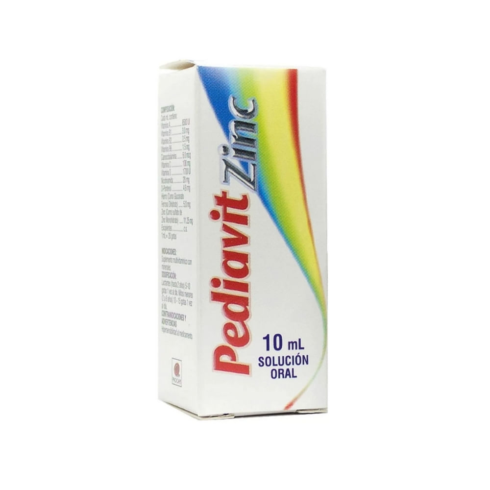 PEDIAVIT ZINC GOTAS CAJA 10 ML