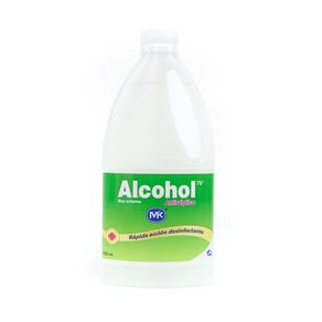 ALCOHOL ANTISÉPTICO MK BOTELLA 350 ML