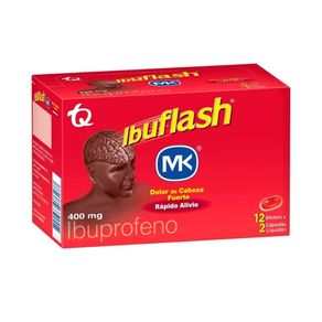 IBUFLASH FORTE+++ CAPSULAS 400 MG