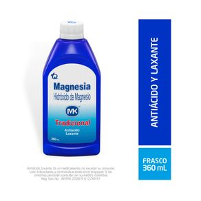 MAGNESIA MK SUSPENSION FRASCO 360 ML