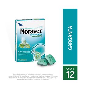 NORAVER GARGANTA T. MASTICABLES MENTA