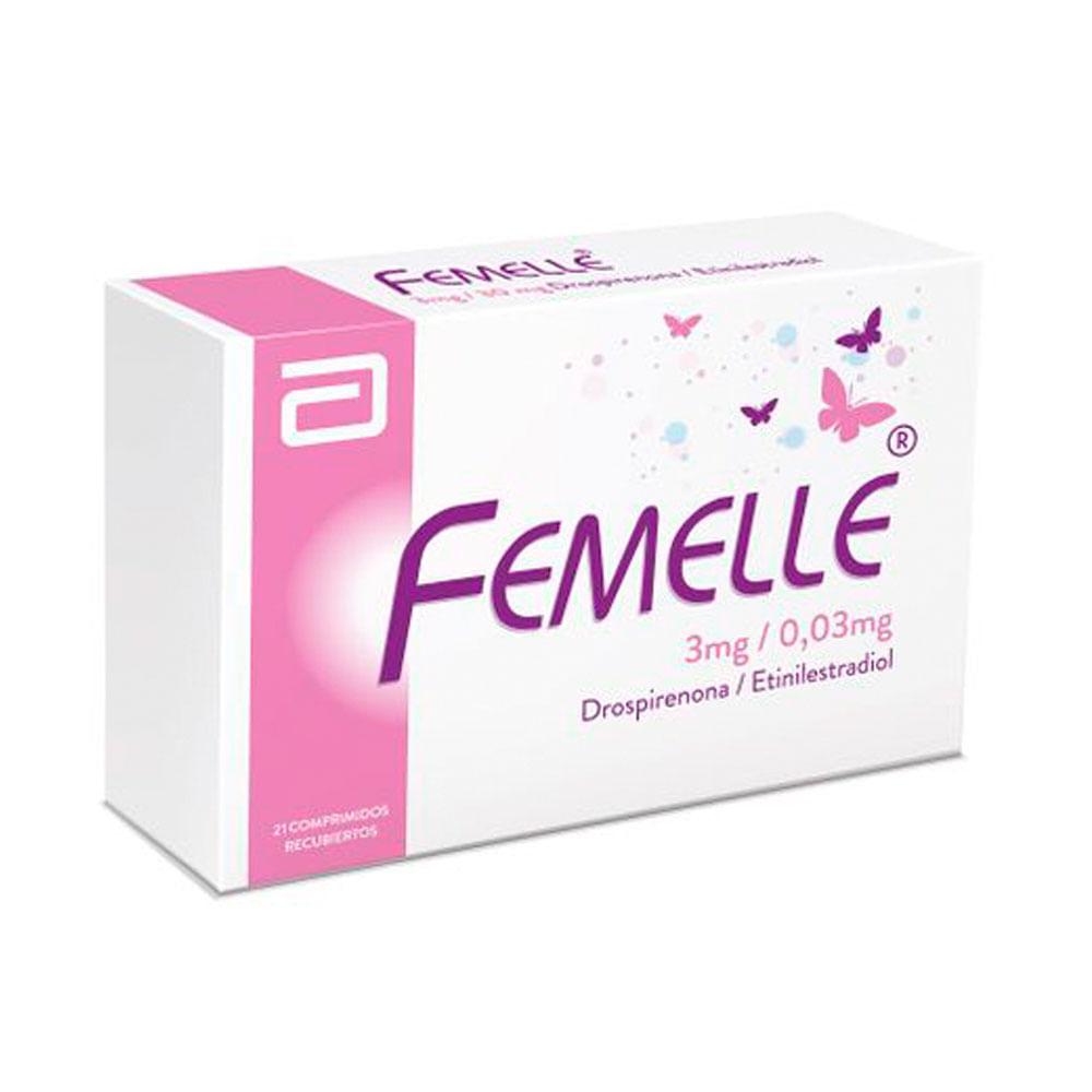 FEMELLE (RG) TABLETAS 3 MG