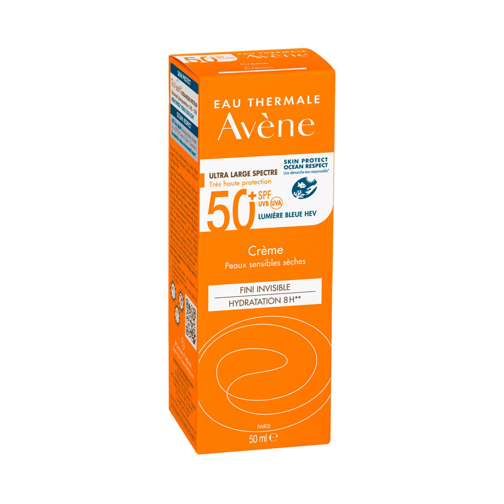 AVENE SOLAR CREMA SPF 50+ CAJA 50 ML