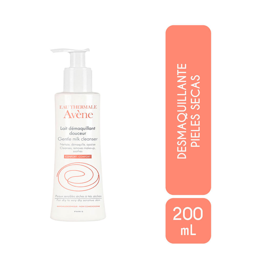 AVENE DESMAQUILLANTE DOUCEUR LECHE FRASCO 200 ML