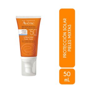 AVENE ULTRA-MAT PROTECTOR SOLAR SPF 50+ CAJA 50 ML