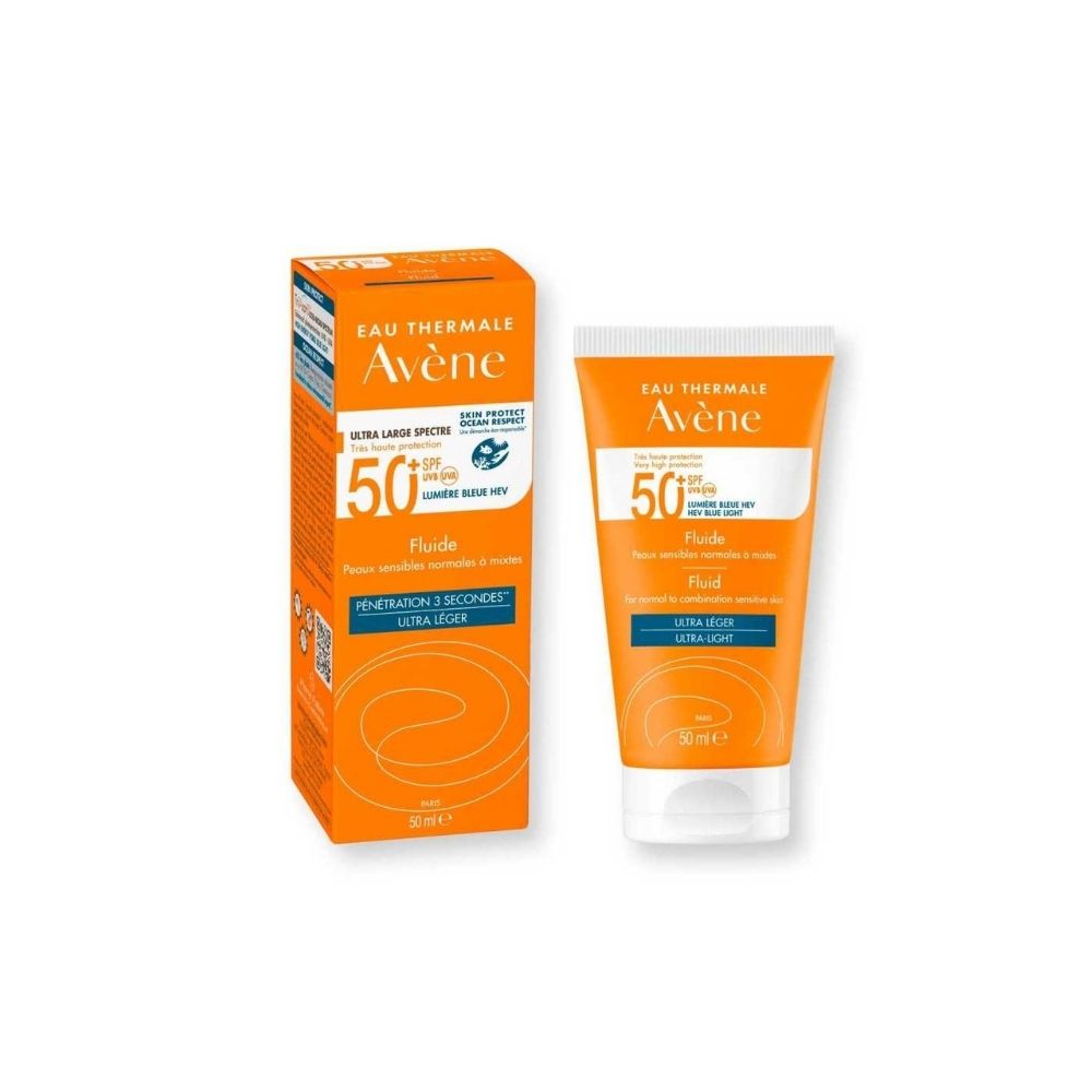 AVENE SOLAR LN FLUIDO SPF 50+ CAJA 50 ML