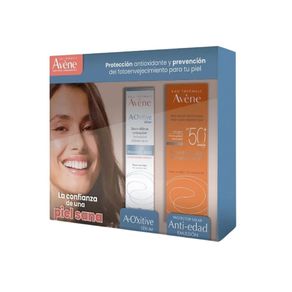 KIT AVENE AOXITIV SERUM+ANTIED SERUM SPF 50 CAJA 50 ML