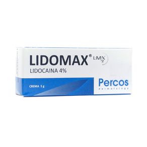 LIDOMAX CREMA 4% CAJA 5 G
