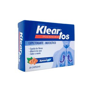KLEAR TOS CAPSULAS MENTA