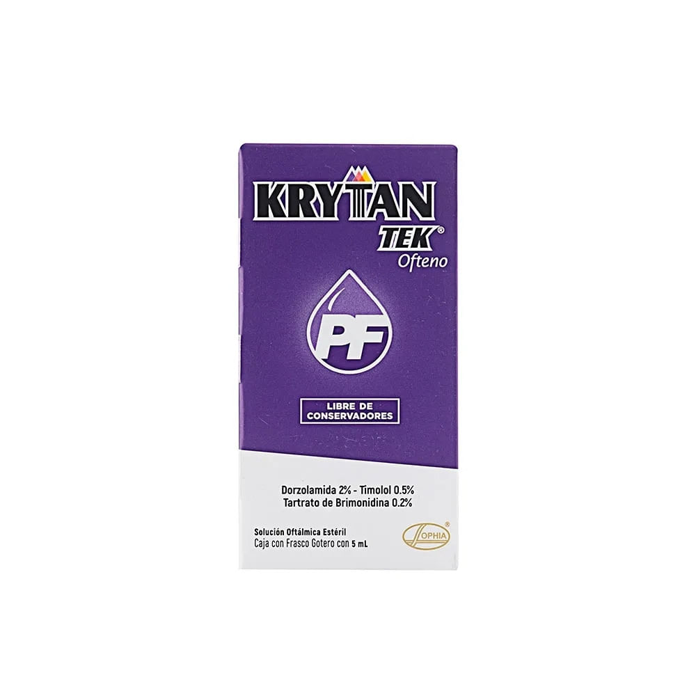 KRYTANTEK LIBRE CONSERVANTES GOTAS OFTALMICAS CAJA 5 ML