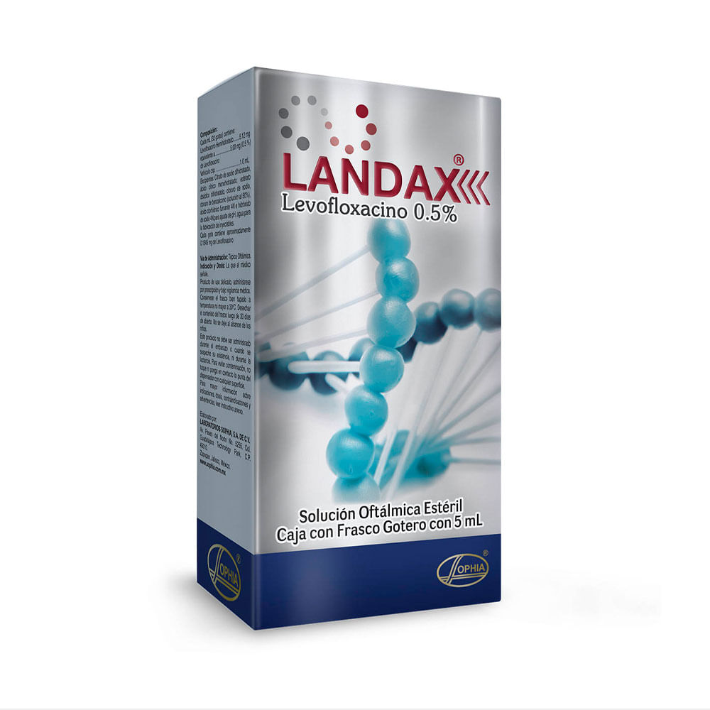 LANDAX SOLUCION OFTALMICA 0.5 % CAJA 5 ML