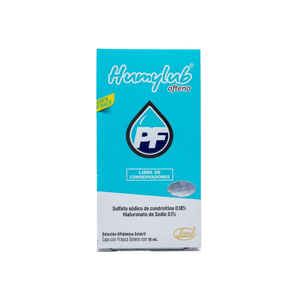 HUMYLUB OFTENO PF GOTAS OFTALMICAS CAJA 10 ML