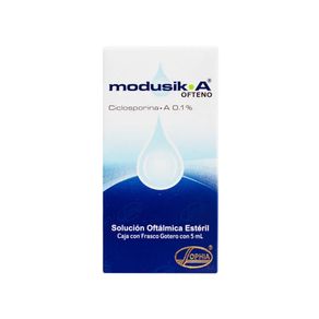 MODUSIK-A OFTENO GOTAS OFTALMICAS CAJA 5 ML