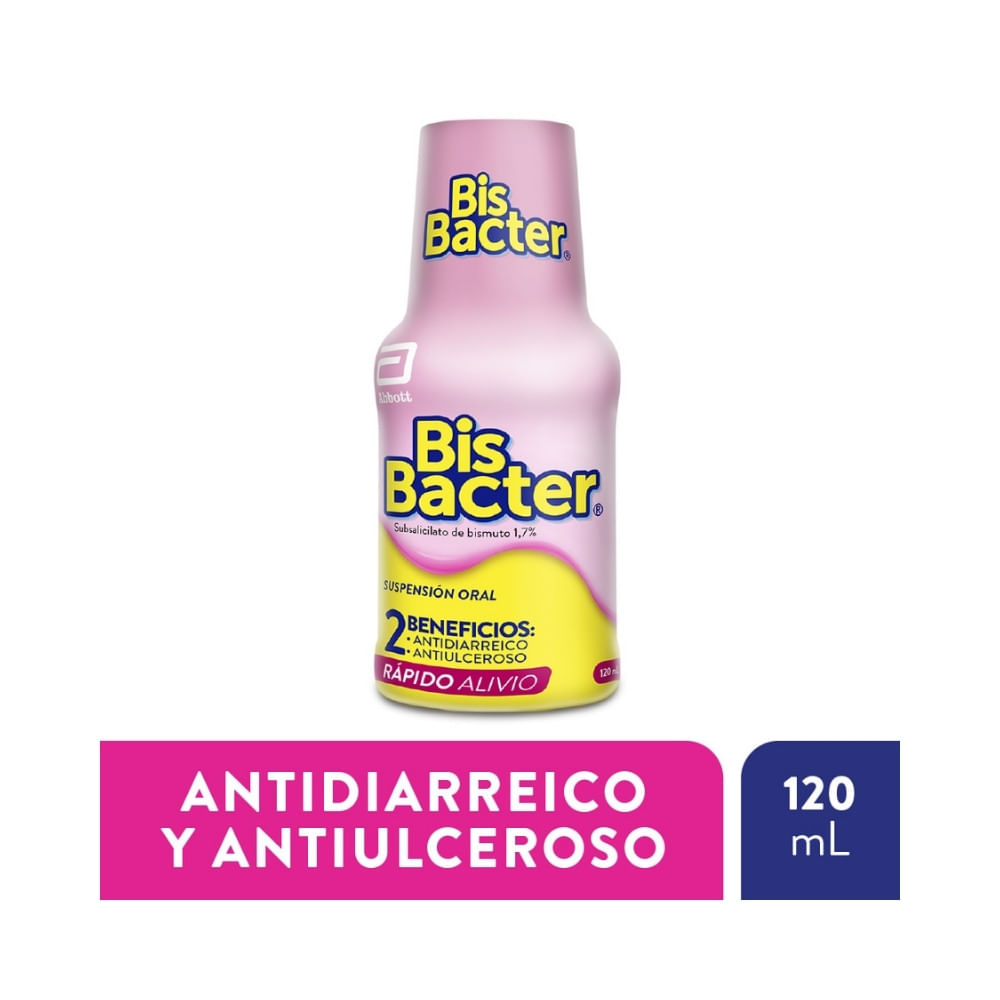 BISBACTER SUSPENSION FRASCO 120 ML