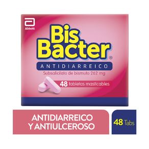 BISBACTER T. MASTICABLES 262MG