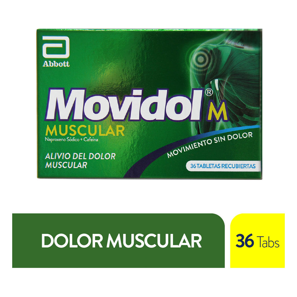 MOVIDOL M MUSCULAR TABLETAS
