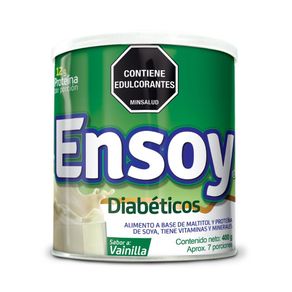 ENSOY DIABETICOS POLVO VAINILLA LATA 400 G