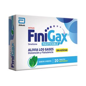 FINIGAX T. MASTICABLES MENTA CAJA X 20 UNDS