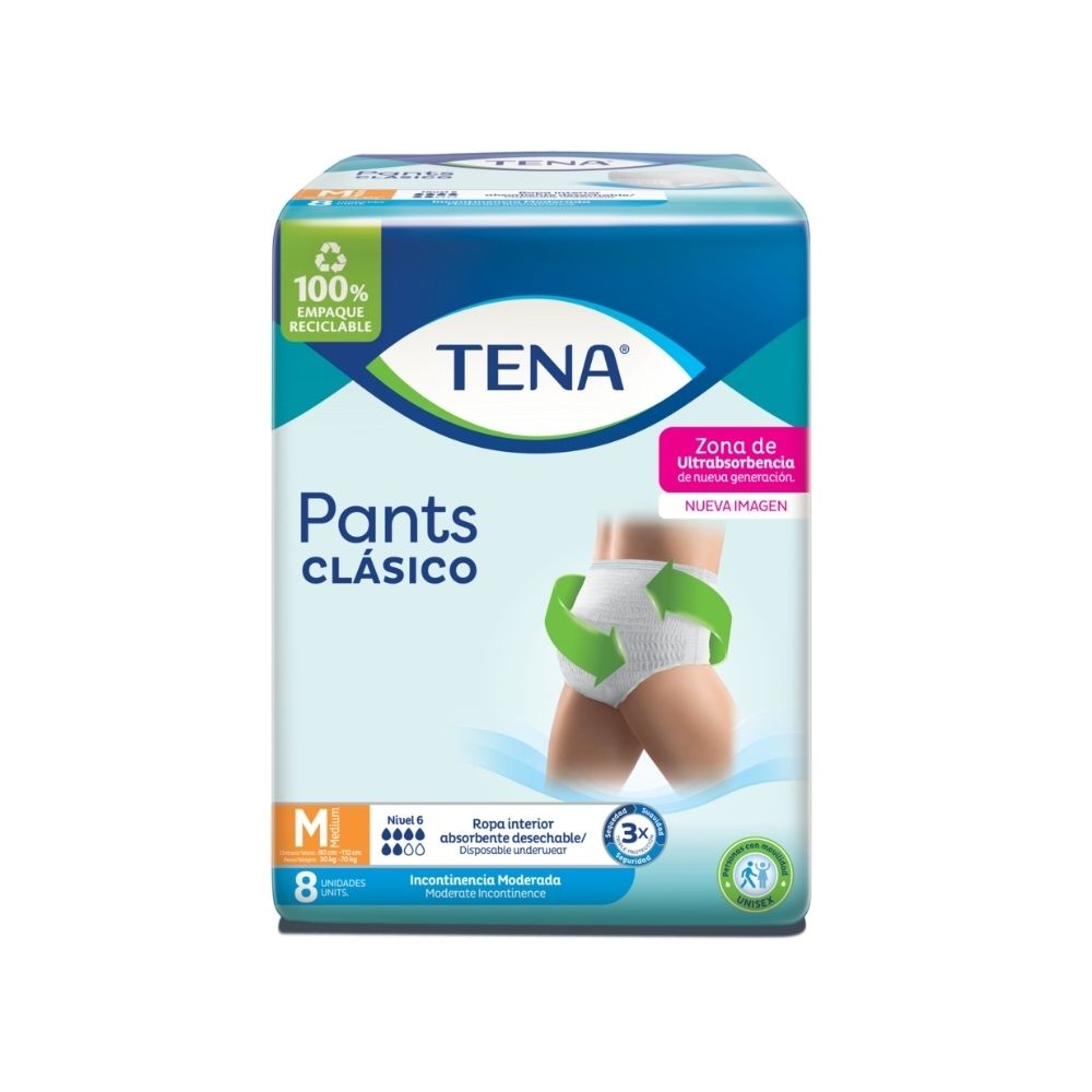 ROPA INTERIOR TENA PANTS COMFORT TALLA M