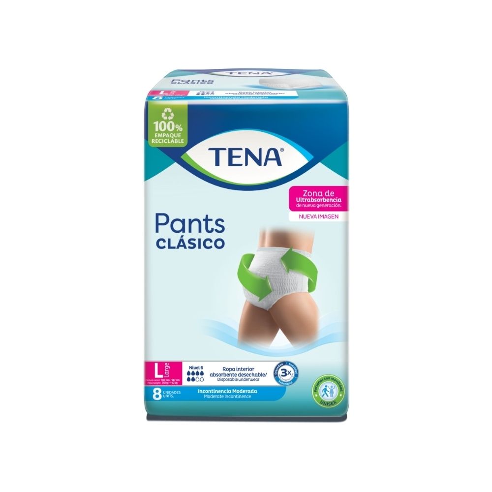 ROPA INTERIOR TENA PANTS COMFORT TALLA L