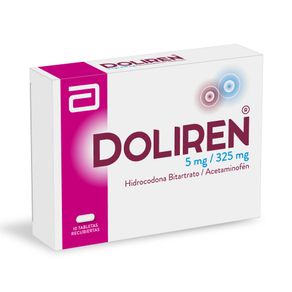 DOLIREN TABLETAS 5MG /325 MG