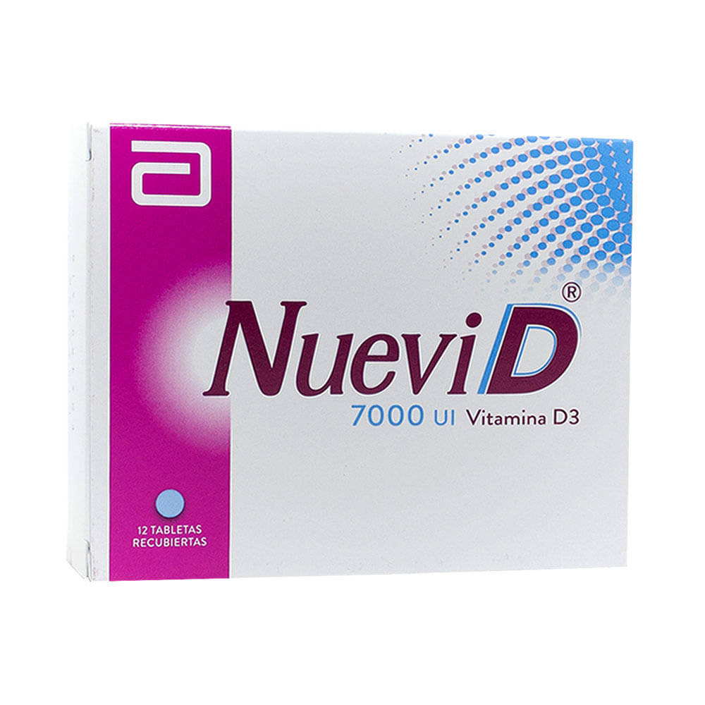 NUEVID D3 TABLETAS 7000UI