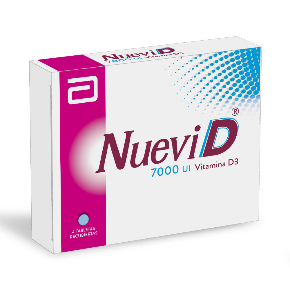 NUEVID D3 TABLETAS 7000UI