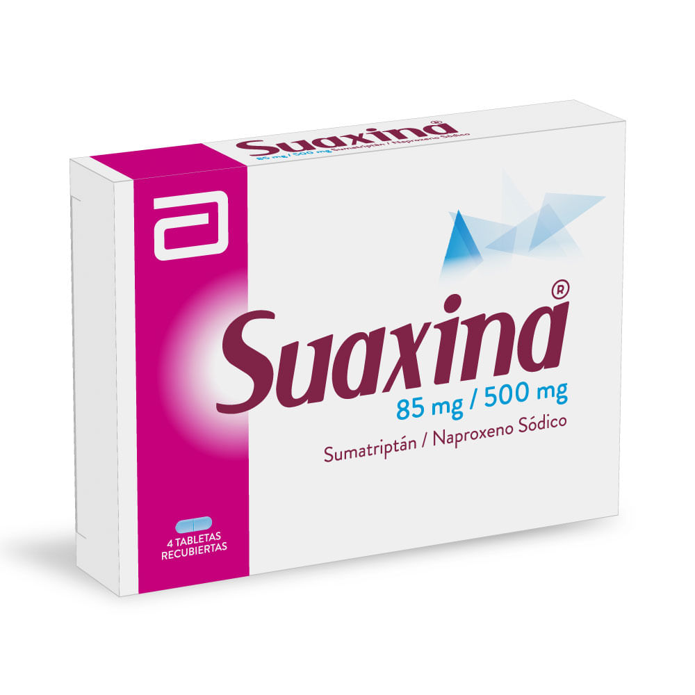 SUAXINA TABLETAS 85/500 MG