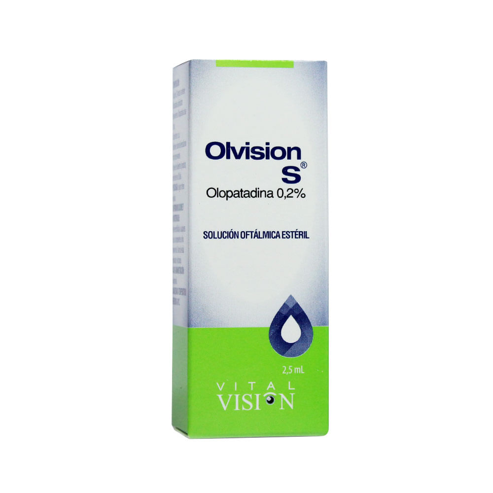 OLVISION S VITALIS SOLUCION OFTALMICA 0.2 % CAJA 2.5 ML