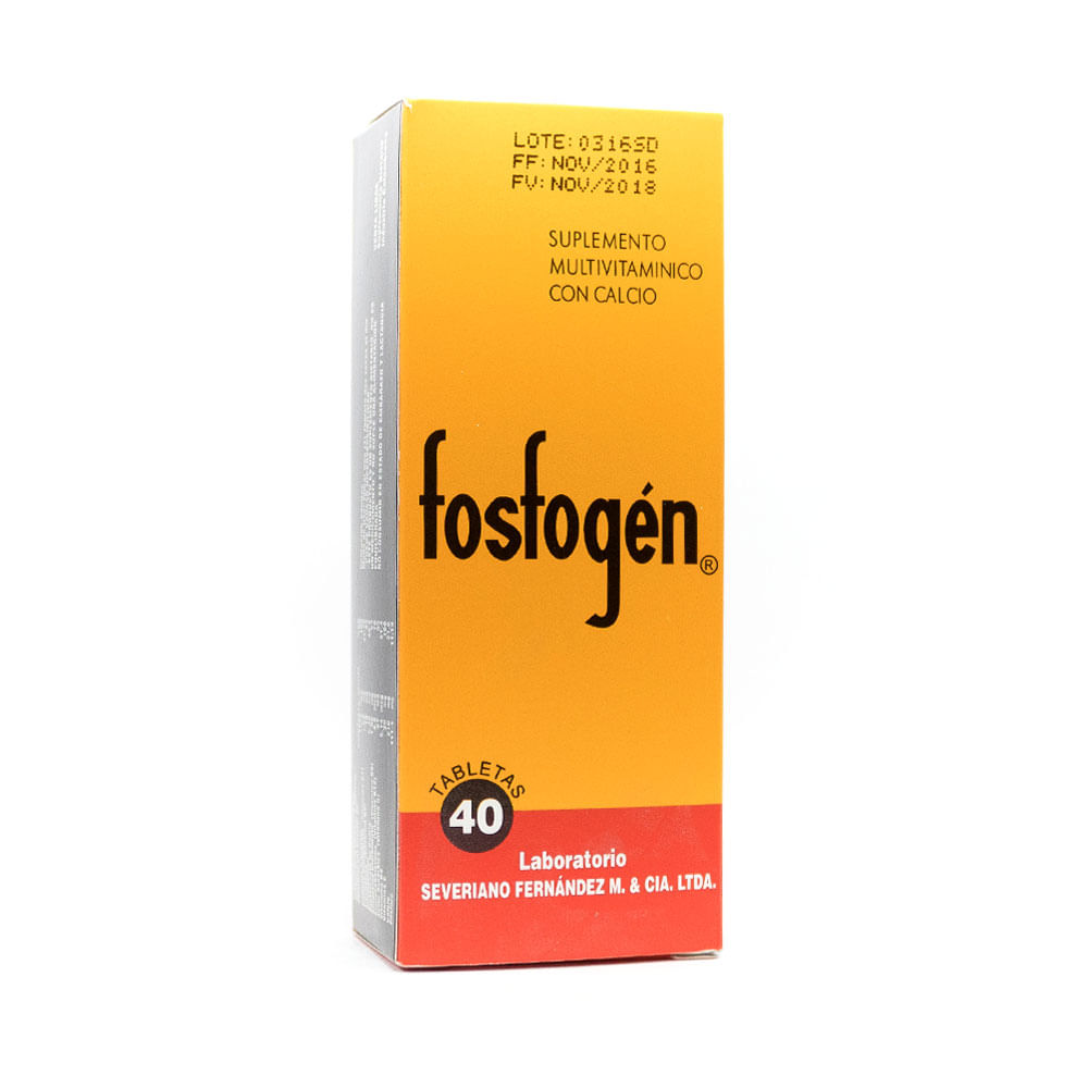 FOSFOGEN TABLETAS