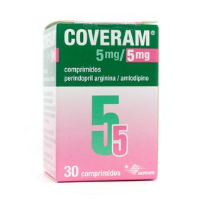 COVERAM (RG) COMPRIMIDOS 5/5MG