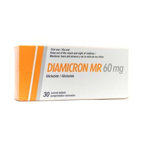 DIAMICRON MR (RG) COMPRIMIDOS 60 MG