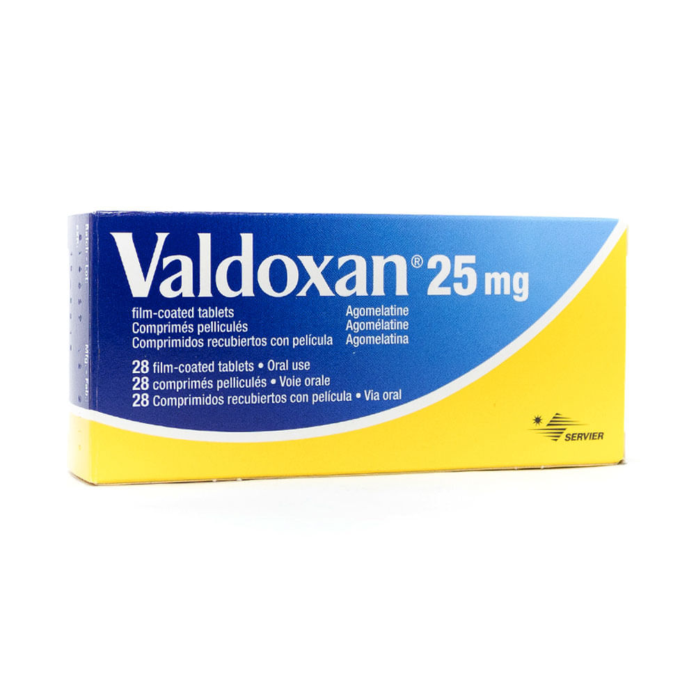 VALDOXAN (RG) COMPRIMIDOS 25 MG
