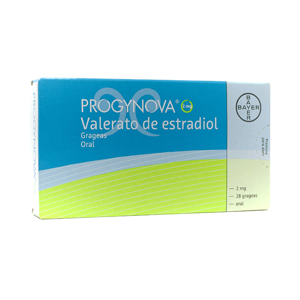 PROGYNOVA (RG) GRAGEAS 2 MG