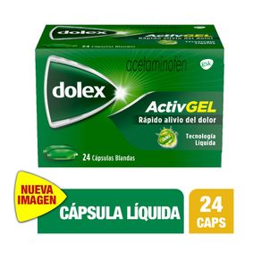 DOLEX ACTIVE GEL CAPSULAS BLANDAS 500 MG