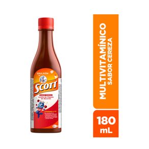 EMULSION SCOTT CEREZA FRASCO 180 ML