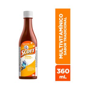 EMULSION SCOTT TRADICIONAL FRASCO 360 ML
