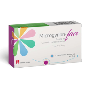 MICROGYNON FACE (RG) COMPRIMIDOS 2/0.03 MG