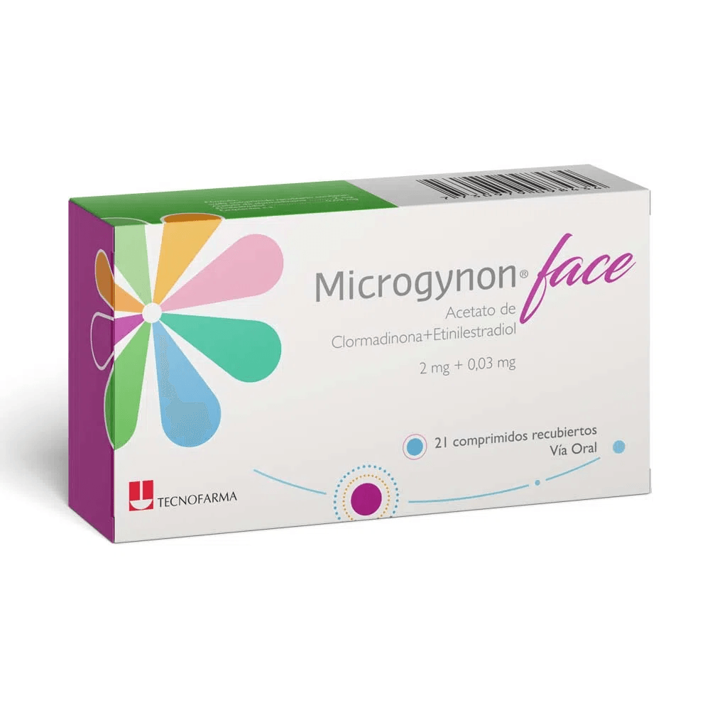 MICROGYNON FACE (RG) COMPRIMIDOS 2/0.03 MG