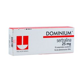 DOMINIUM COMPRIMIDOS 25 MG
