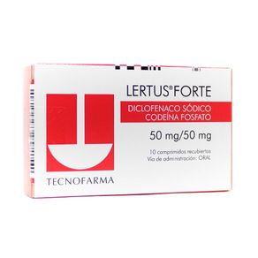 LERTUS FORTE COMPRIMIDOS 50 MG