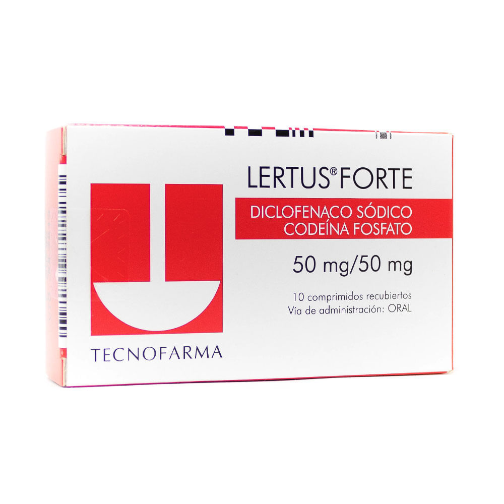 LERTUS FORTE COMPRIMIDOS 50 MG