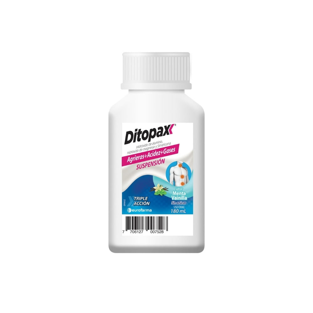 DITOPAX.E.X SUSPENSION MENTA-VAINILLA FRASCO 180 ML