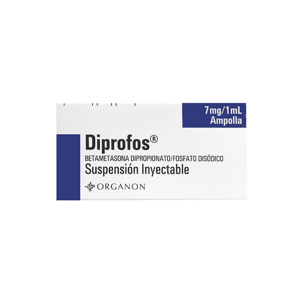 DIPROFOS AMPOLLA 7 MG CAJA 1 X 1 ML