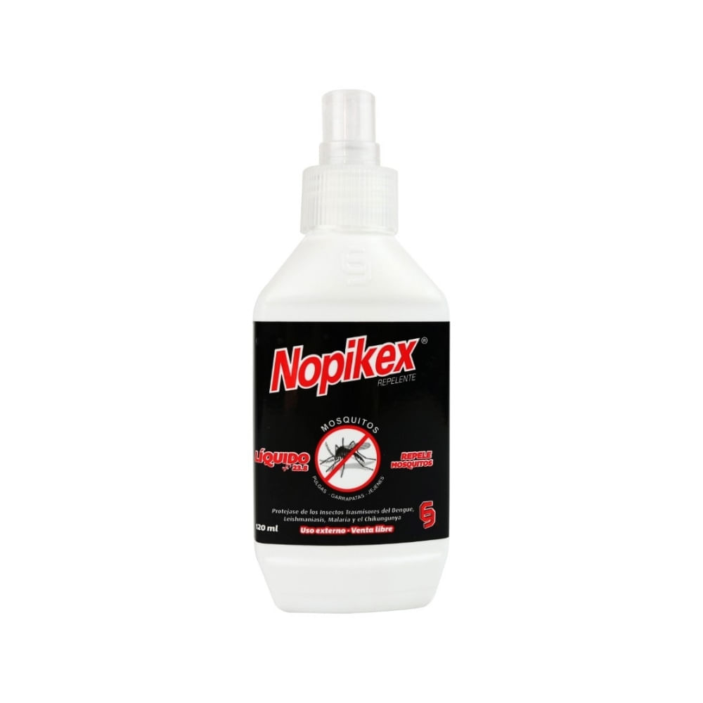 REPELENTE LOCION NOPIKEX SPRAY 120 ML