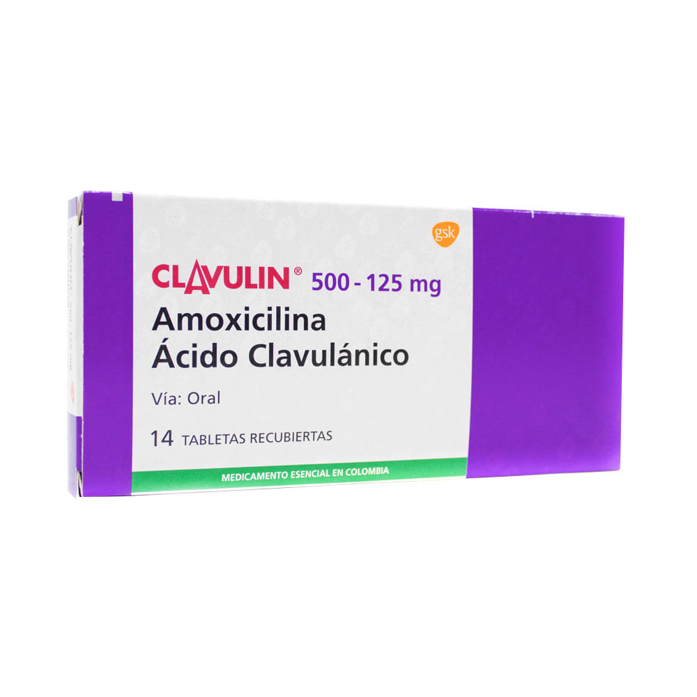 CLAVULIN TABLETAS 500MG/125MG