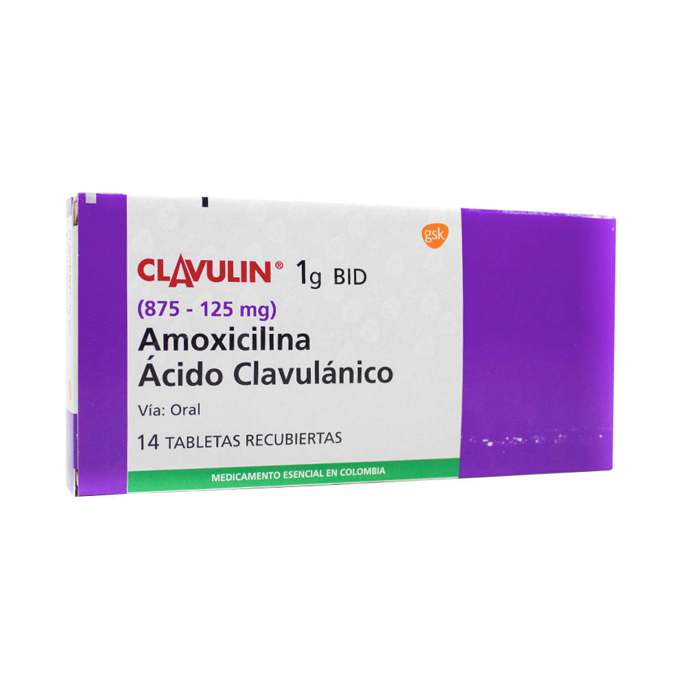 CLAVULIN TABLETAS 1 G