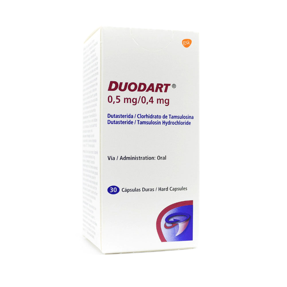 DUODART (RG) CAPSULAS 0.5MG/ 0.4MG